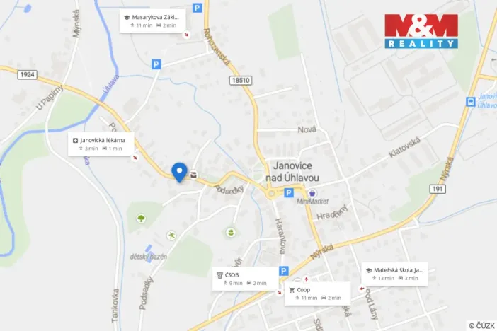 Pronájem bytu 2+1, Janovice nad Úhlavou, Podsedky, 54 m2