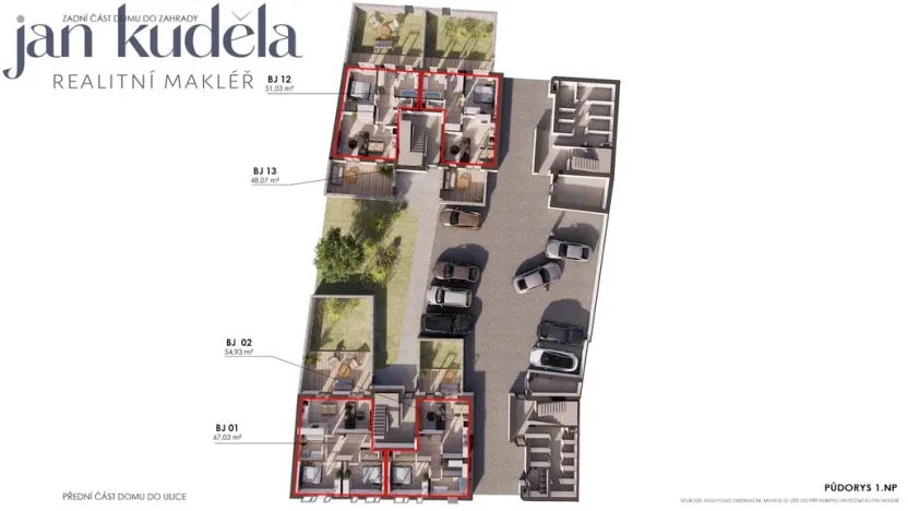 Prodej rodinného domu, Olomouc, Jilemnického, 1102 m2