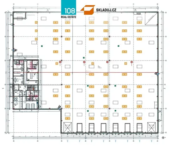 Pronájem skladu, Plzeň, Edvarda Beneše, 7000 m2