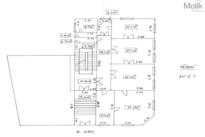 Prodej bytu 5+1, Teplice, Jungmannova, 164 m2