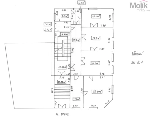 Prodej bytu 5+1, Teplice, Jungmannova, 164 m2
