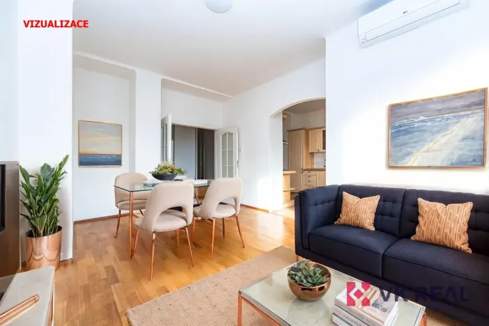 Prodej bytu 2+1, Praha - Vršovice, Čeljabinská, 72 m2