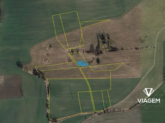 Prodej pole, Strakonice, 859 m2