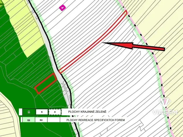 Prodej podílu zahrady, Uherský Brod, 100 m2