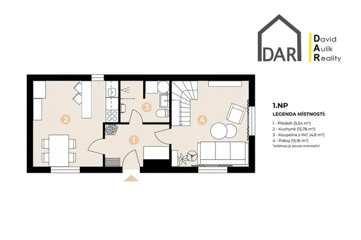 Prodej chalupy, Klučov, 84 m2