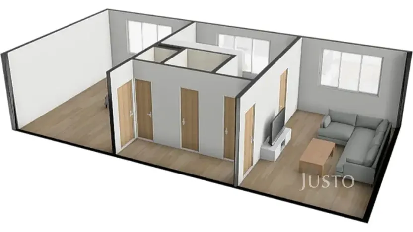 Prodej bytu 2+1, Písek, Dr. M. Horákové, 51 m2