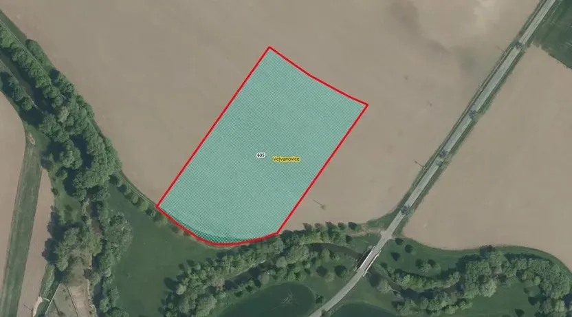 Prodej pole, Vejvanovice, 15162 m2