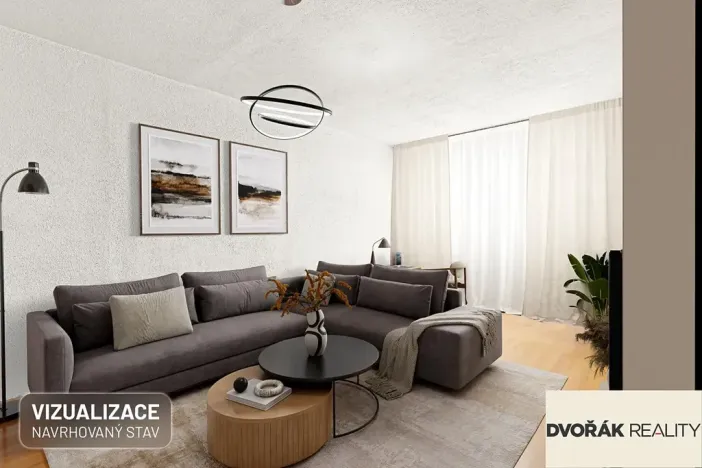 Prodej bytu 3+1, Praha - Petrovice, Rezlerova, 69 m2