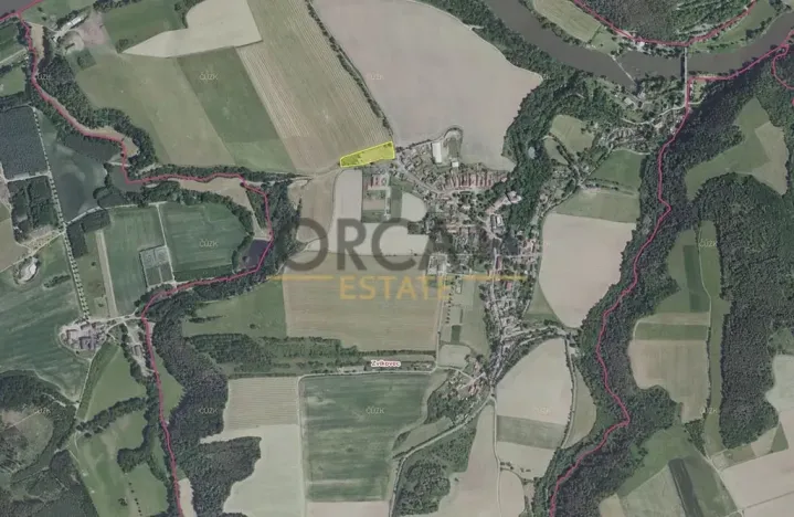 Prodej pozemku, Zvíkovec, 1587 m2