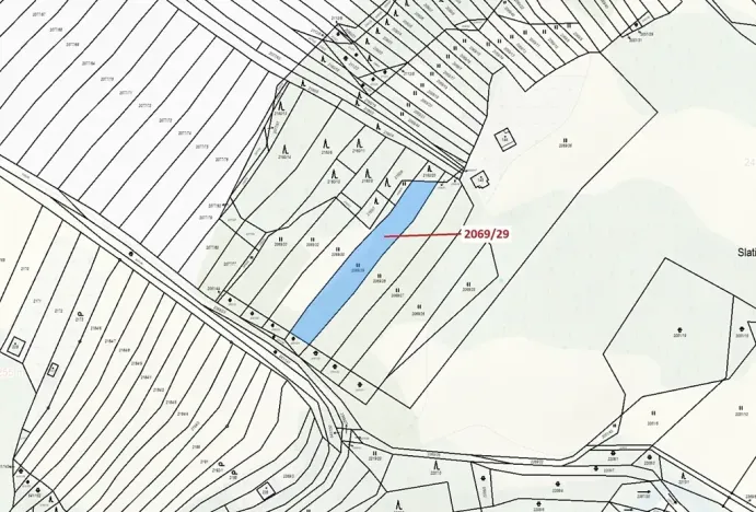 Dražba lesa, Ivančice, 1130 m2