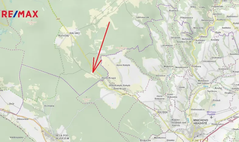 Prodej komerčního pozemku, Ralsko, 134563 m2