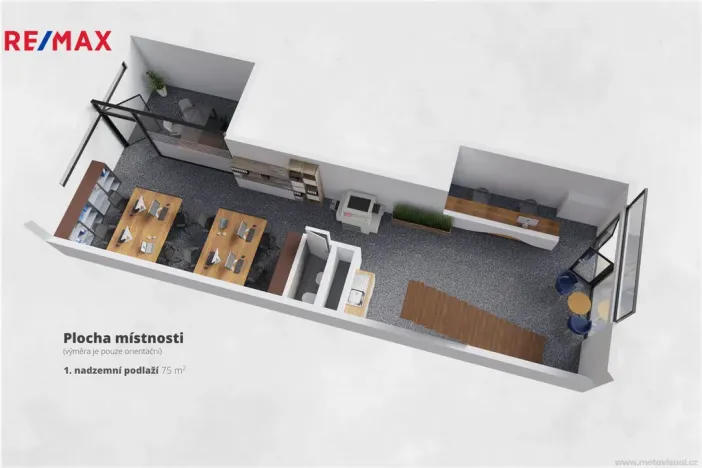 Pronájem obchodního prostoru, Praha - Smíchov, Šiklové, 110 m2