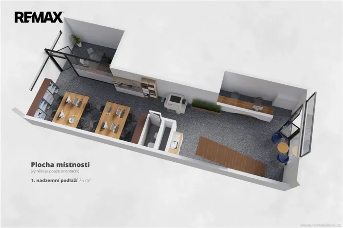 Pronájem obchodního prostoru, Praha - Smíchov, Šiklové, 110 m2