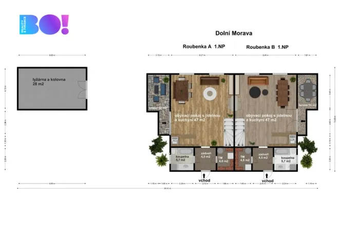 Prodej chalupy, Dolní Morava - Velká Morava, 157 m2