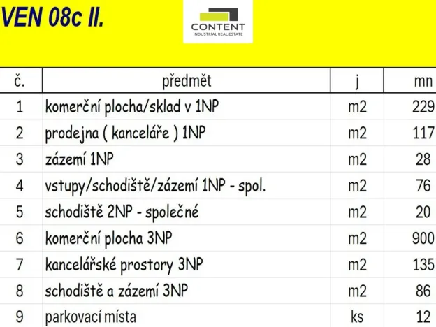 Pronájem skladu, Praha - Horní Počernice, K Bílému vrchu, 1591 m2