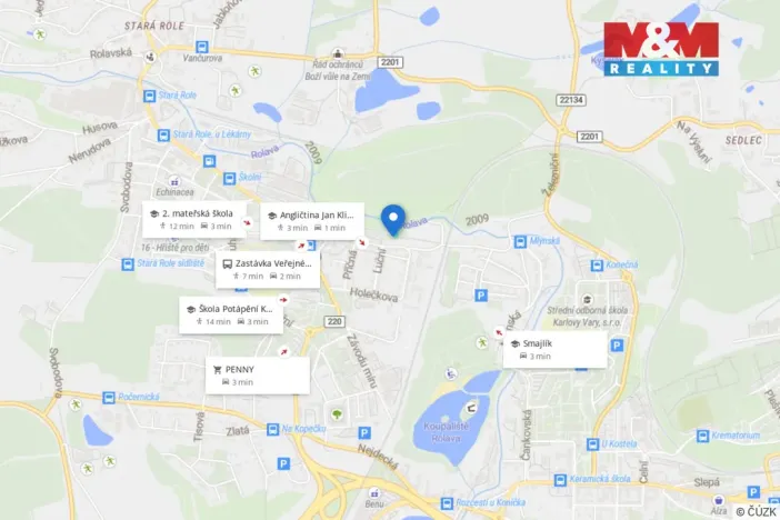 Prodej rodinného domu, Karlovy Vary - Stará Role, 78 m2