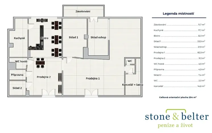 Pronájem obchodního prostoru, Praha - Troja, Lodžská, 254 m2