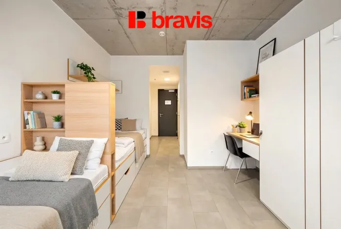 Pronájem bytu 1+kk, Brno - Trnitá, Dornych, 24 m2