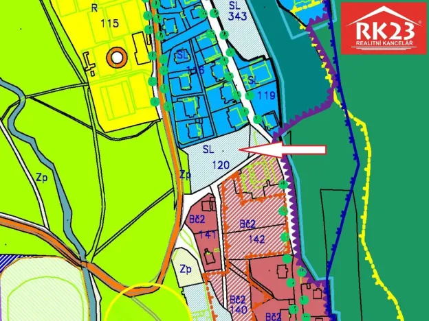 Prodej komerčního pozemku, Mariánské Lázně, Zeyerova, 3377 m2