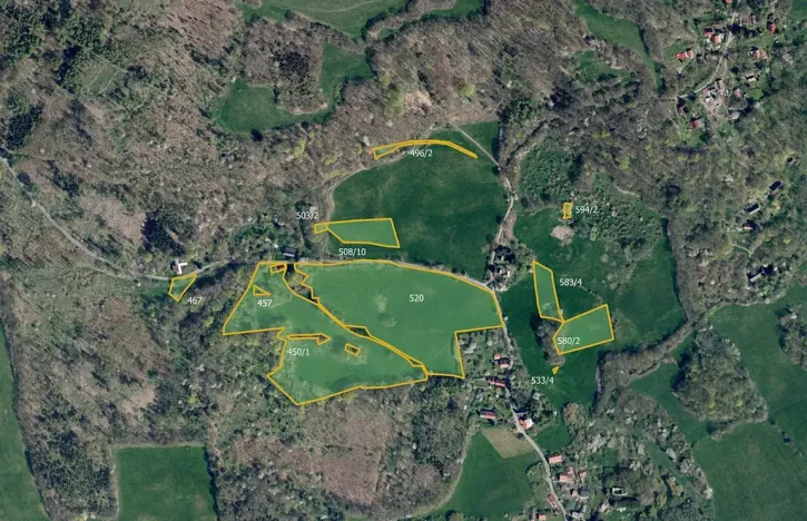 Prodej louky, Úštěk, 73270 m2