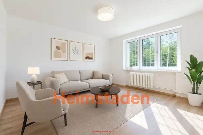 Pronájem bytu 2+1, Karviná - Mizerov, Stavbařů, 55 m2