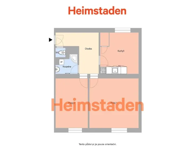 Pronájem bytu 2+1, Havířov - Město, Koperníkova, 64 m2