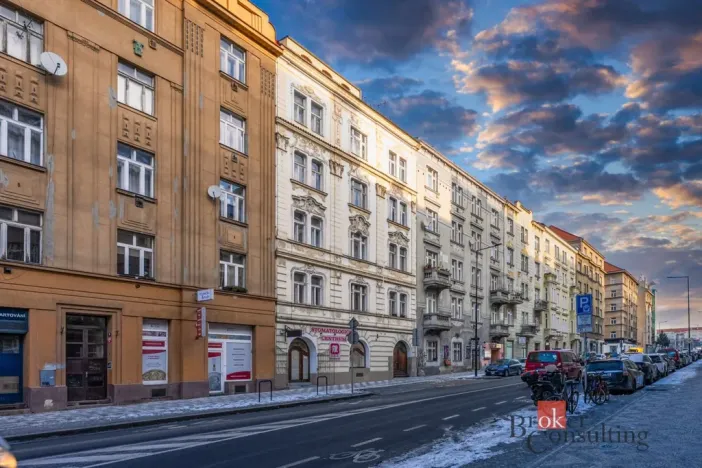 Prodej bytu 2+kk, Praha - Žižkov, Hartigova, 55 m2