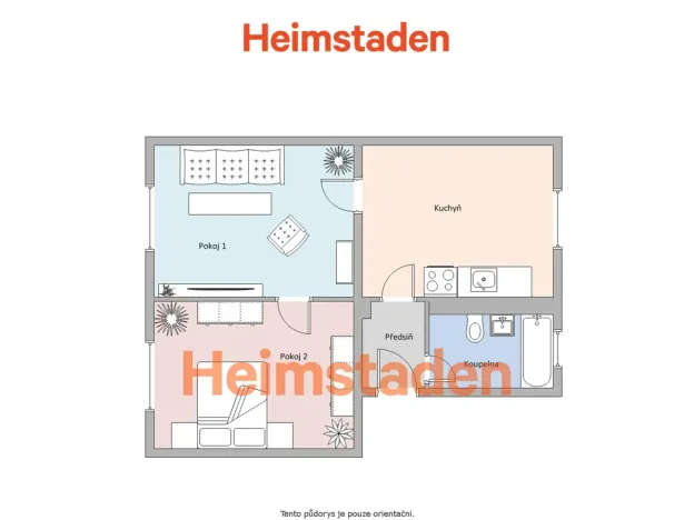 Pronájem bytu 2+1, Havířov - Šumbark, Jarošova, 56 m2