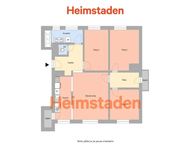 Pronájem bytu 4+kk, Ostrava - Moravská Ostrava, Gregorova, 104 m2