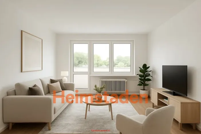 Pronájem bytu 1+1, Ostrava - Výškovice, Jičínská, 39 m2