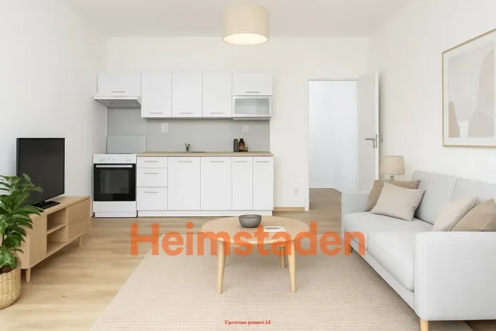 Pronájem bytu 2+kk, Ostrava - Kunčičky, Nadační, 48 m2