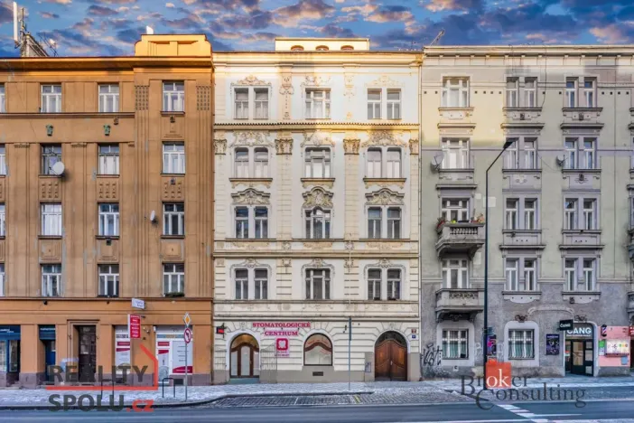 Prodej bytu 1+kk, Praha - Žižkov, Hartigova, 23 m2