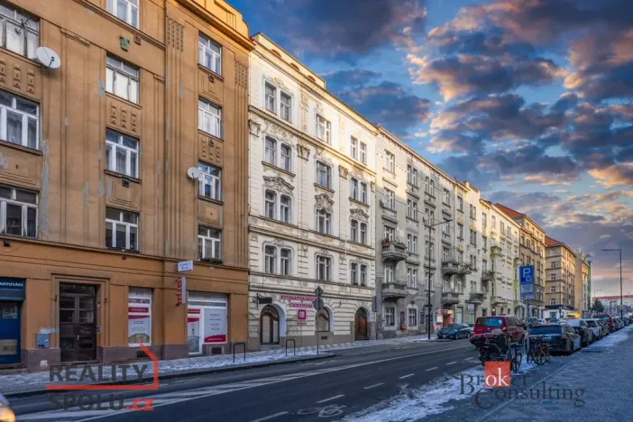 Prodej bytu 3+kk, Praha - Žižkov, Hartigova, 74 m2