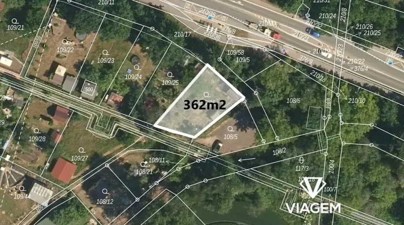 Prodej zahrady, Pardubice, 395 m2