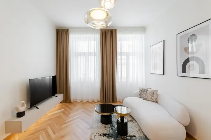 Pronájem bytu 2+kk, Praha - Vinohrady, Lublaňská, 50 m2