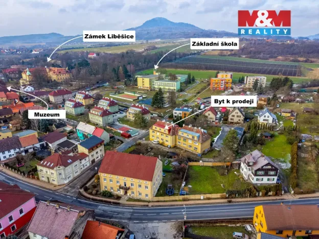 Prodej bytu 1+1, Liběšice, 37 m2