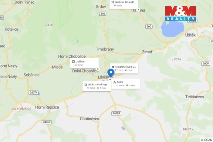 Prodej bytu 1+1, Liběšice, 37 m2