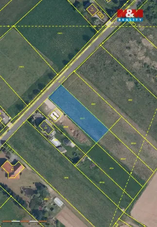 Prodej pozemku pro bydlení, Vědomice, 2904 m2