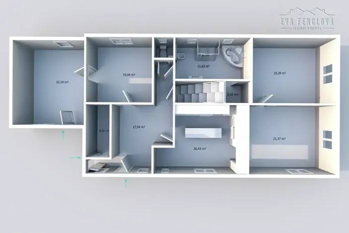 Prodej rodinného domu, Neurazy, 135 m2