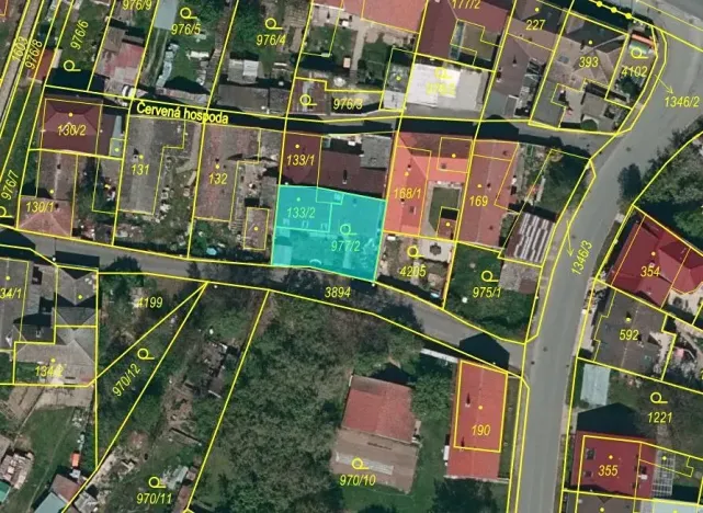 Dražba rodinného domu, Stařeč, Červená hospoda, 53 m2