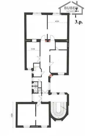 Prodej vícegeneračního domu, Plzeň - Vnitřní Město, Sedláčkova, 1040 m2