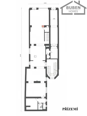 Prodej vícegeneračního domu, Plzeň - Vnitřní Město, Sedláčkova, 913 m2