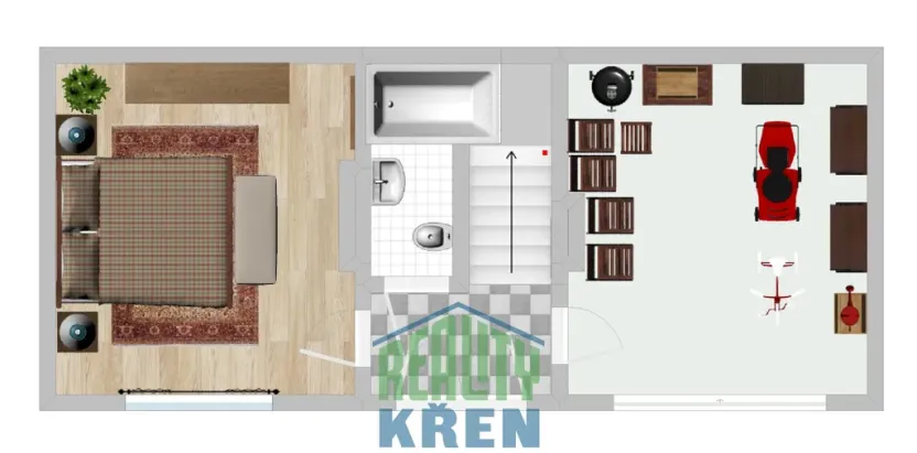 Prodej rodinného domu, Praha - Liboc, Pelikánova, 92 m2