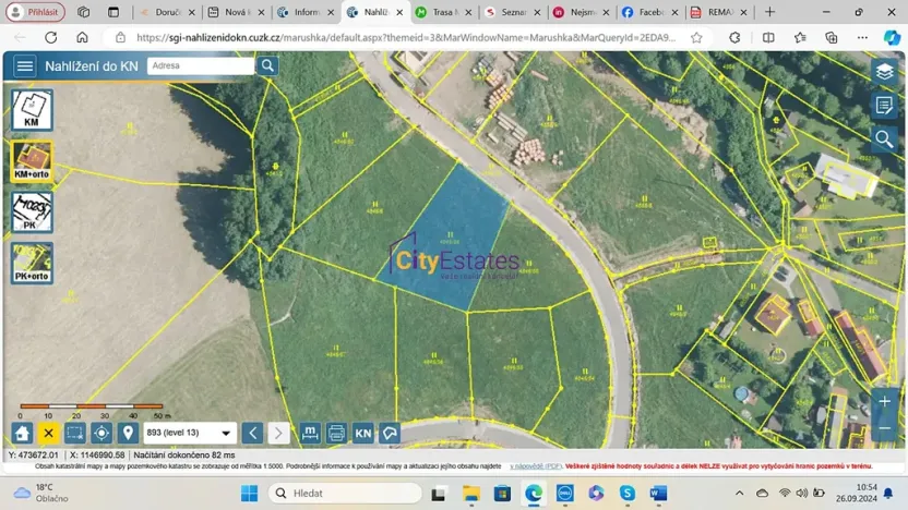 Prodej pozemku pro bydlení, Horní Bečva, 1328 m2