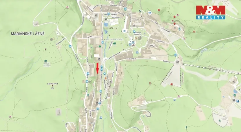 Pronájem obchodního prostoru, Mariánské Lázně, Hlavní třída, 35 m2