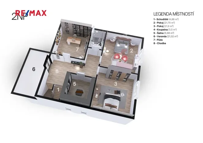 Prodej rodinného domu, Chrudim, V Hliníkách, 179 m2