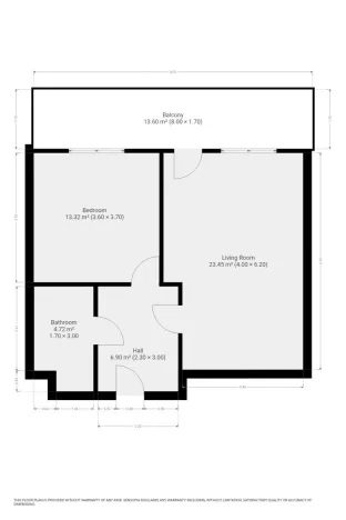 Pronájem bytu 2+kk, Praha - Hloubětín, Granitova, 53 m2