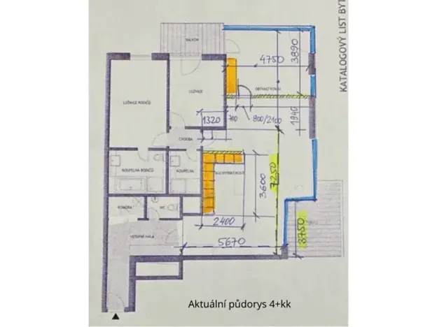 Pronájem bytu 4+kk, Praha - Karlín, Rohanské nábřeží, 137 m2