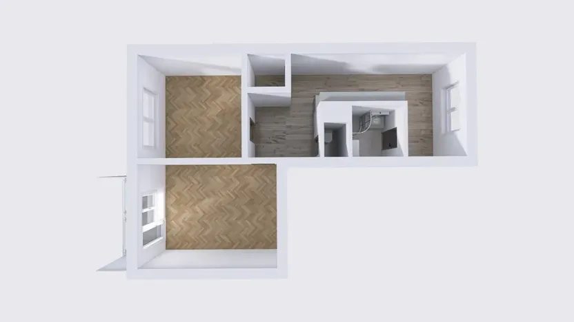 Prodej bytu 2+1, Šumperk, Fibichova, 59 m2