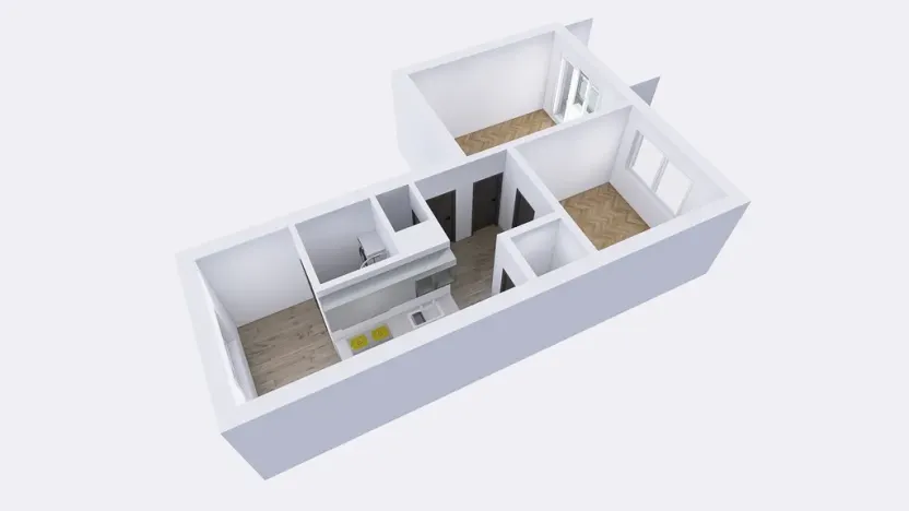 Prodej bytu 2+1, Šumperk, Fibichova, 59 m2